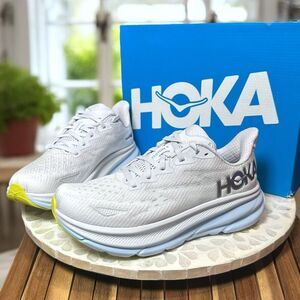 HOKA Clifton 9 Supportive Road Running Shoes Sneakers Womens Size 6 EU 37 1/3
